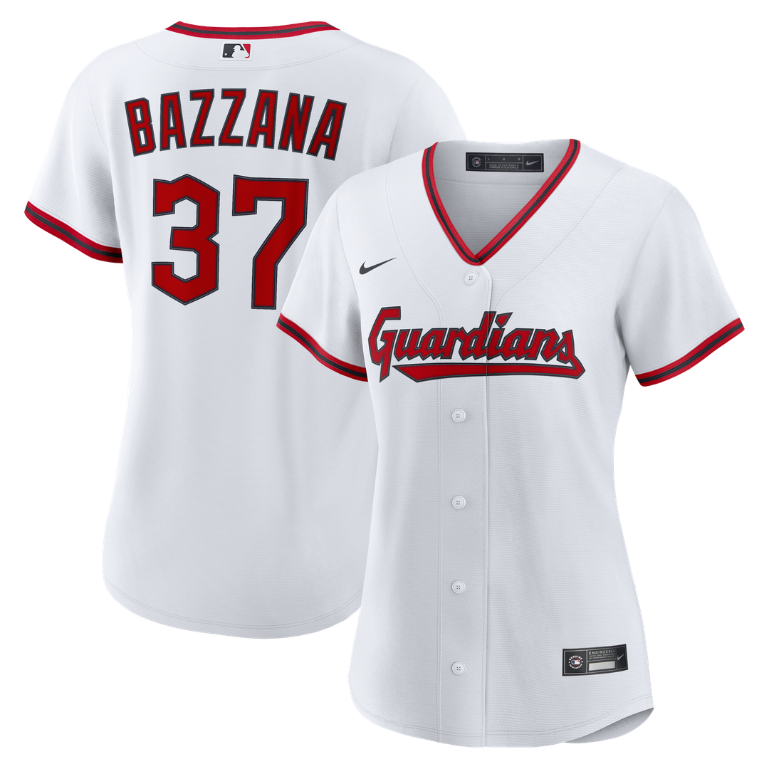 Cleveland Guardians Travis Bazzana Nike Women's Home Replica Jersey - White Team Jersey Sports Fan Apparel