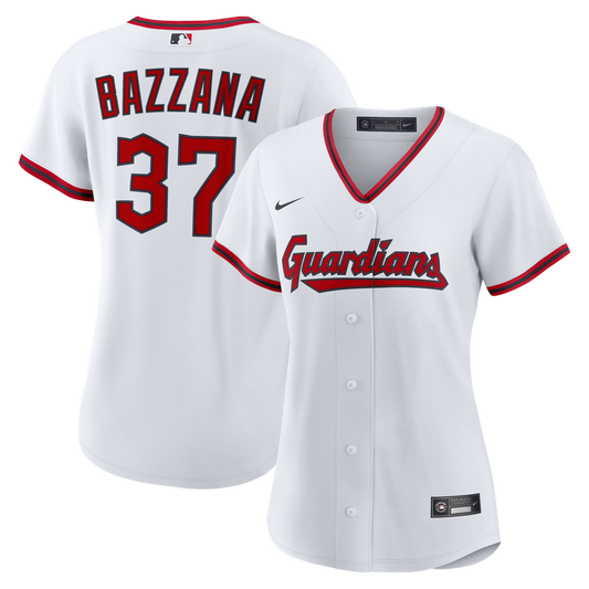 Cleveland Guardians Travis Bazzana Nike Women's Home Replica Jersey - White Team Jersey Sports Fan Apparel
