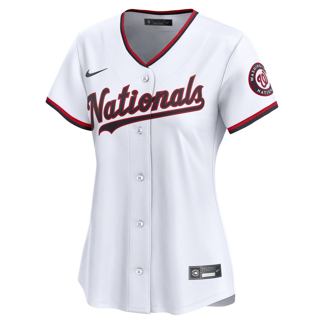Washington Nationals James Wood Nike Women's Home Limited Player Jersey - White Team Jersey Sports Fan Apparel