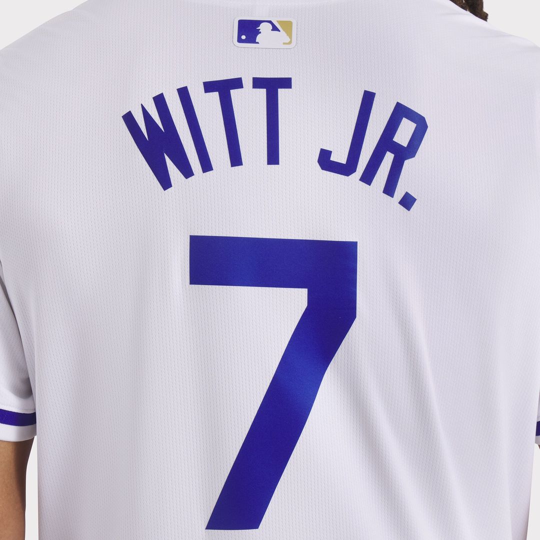 Kansas City Royals Bobby Witt Jr. Nike Home Limited Player Jersey - White Team Jersey Sports Fan Apparel