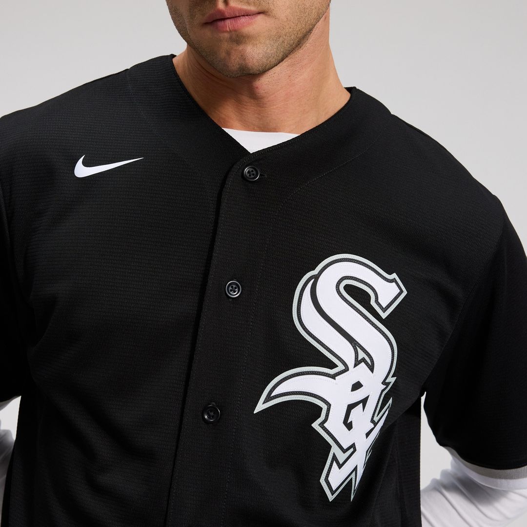 Chicago White Sox Nike Alternate Replica Team Jersey - Black Team Jersey Sports Fan Apparel