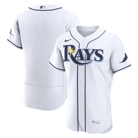 Tampa Bay Rays Nike Home Authentic Jersey - White Team Jersey Sports Fan Apparel