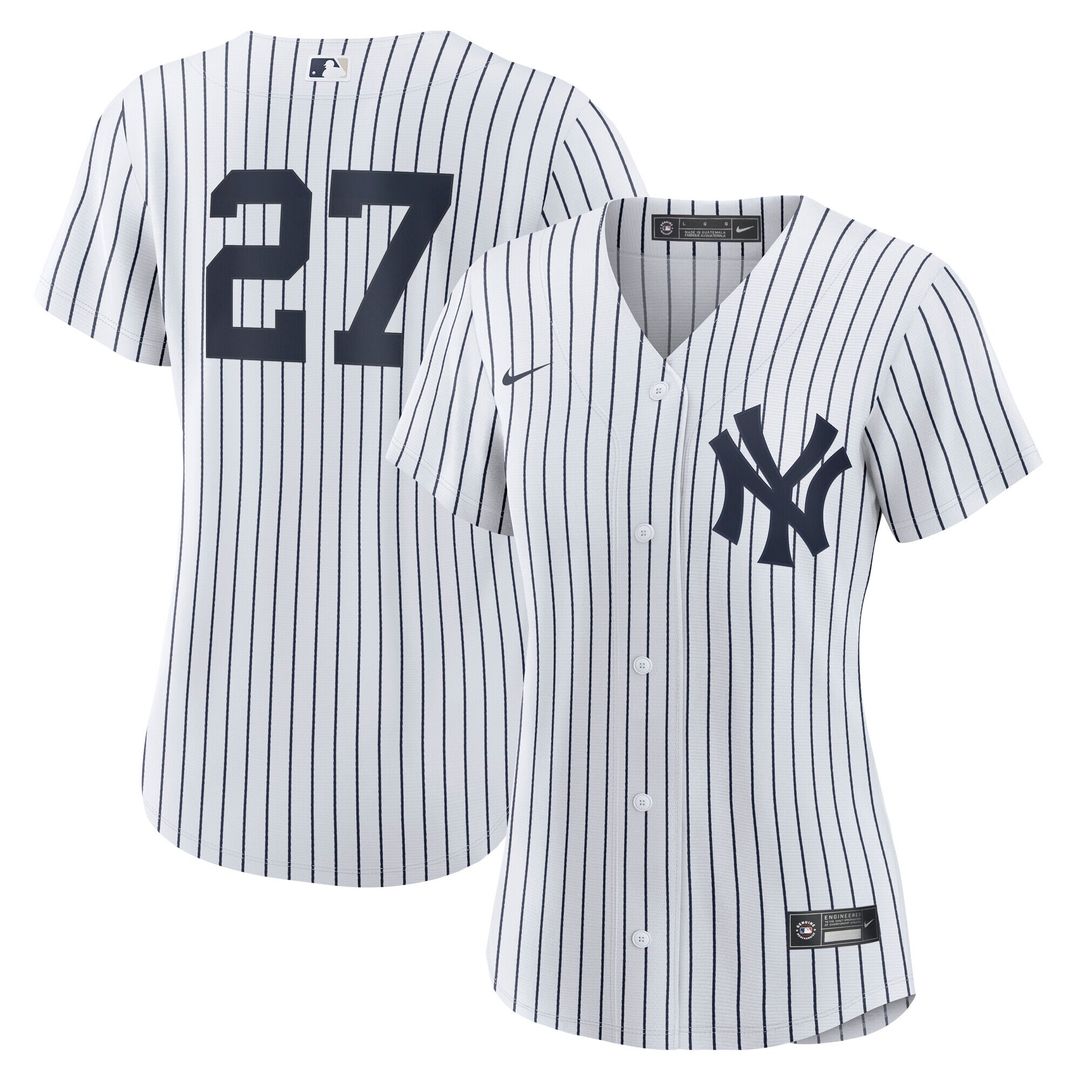 New York Yankees Giancarlo Stanton Nike Women's Home Replica Player Jersey - White Team Jersey Sports Fan Apparel
