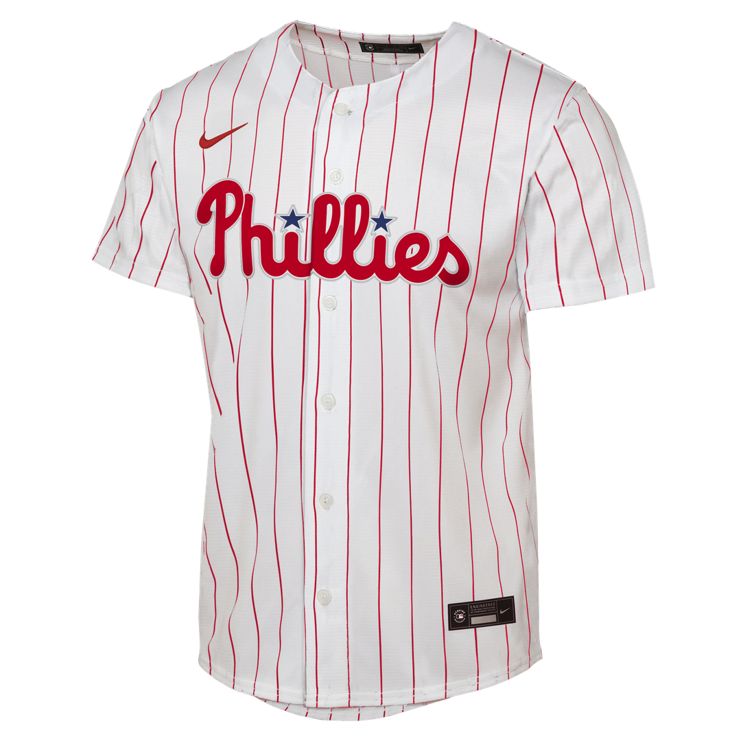 Philadelphia Phillies Cristopher Sánchez Nike Youth Home Replica Jersey - White Team Jersey Sports Fan Apparel