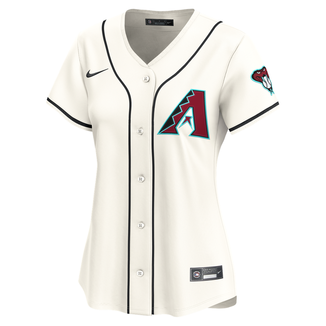 Arizona Diamondbacks Nike Women's Home Limited Jersey - Cream Team Jersey Sports Fan Apparel