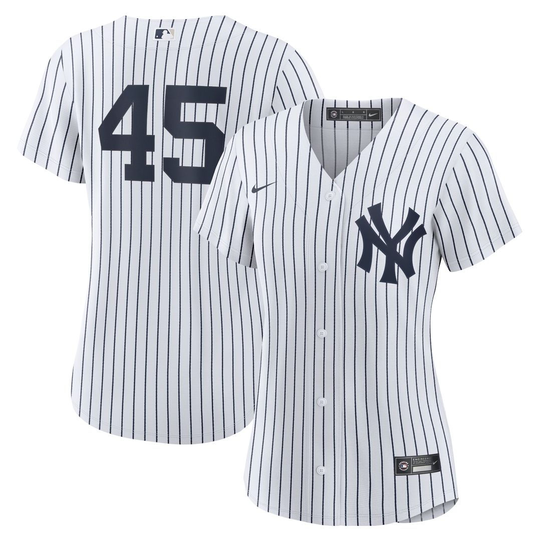 New York Yankees Gerrit Cole Nike Women's Home Replica Player Jersey - White Team Jersey Sports Fan Apparel