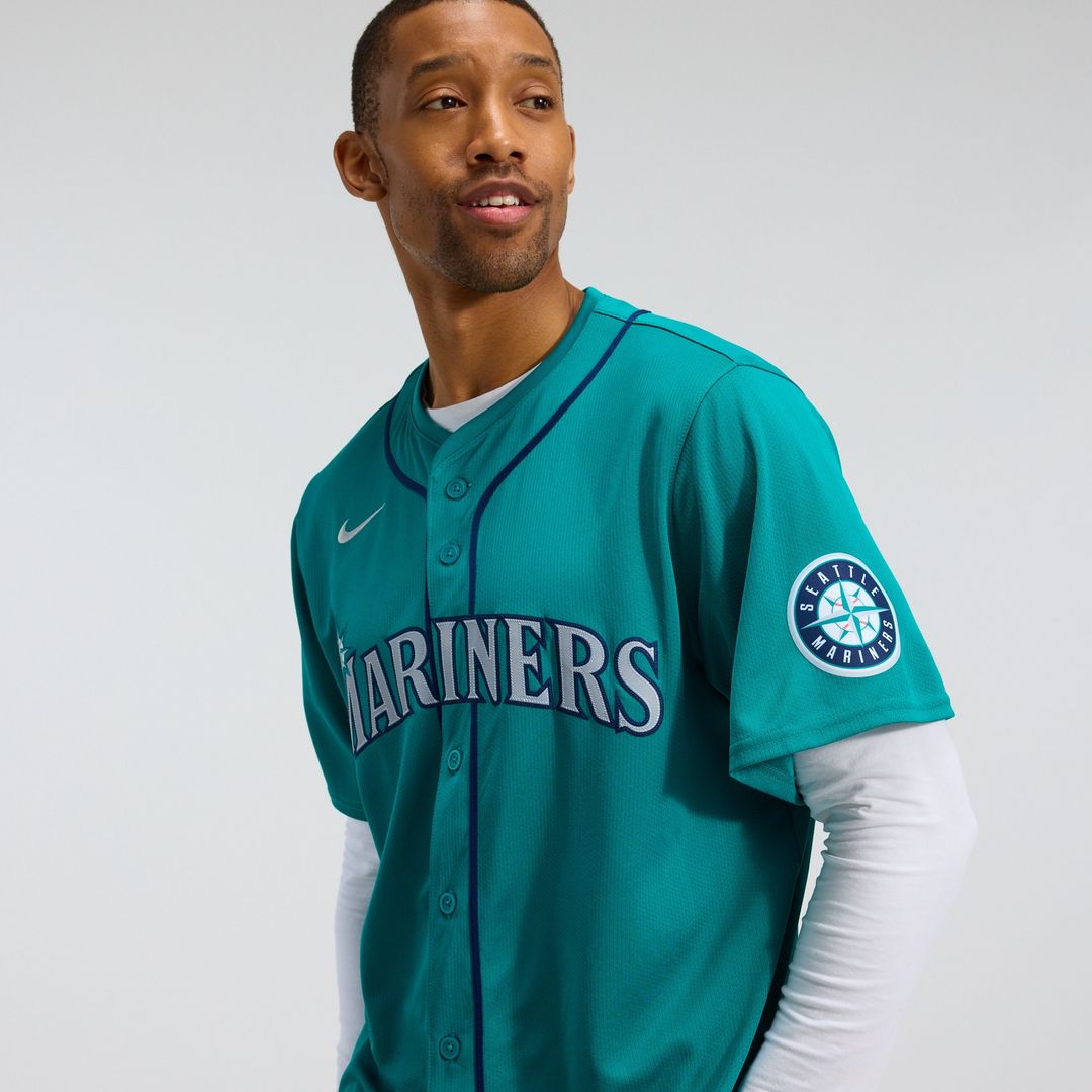 Seattle Mariners Cal Raleigh Nike Alternate Limited Jersey - Teal Team Jersey Sports Fan Apparel