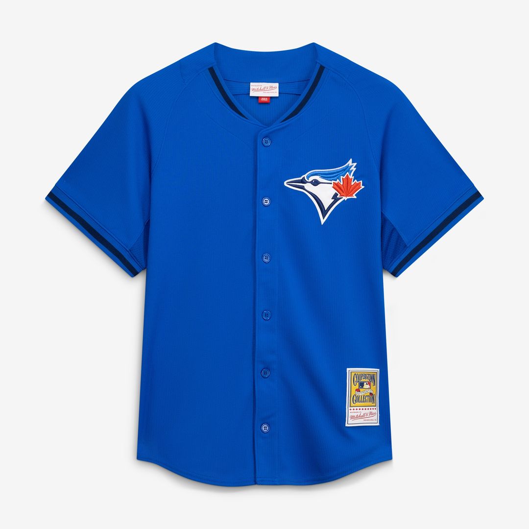 Toronto Blue Jays Jose Bautista Mitchell & Ness Authentic Batting Practice Jersey - Blue Team Jersey Sports Fan Apparel