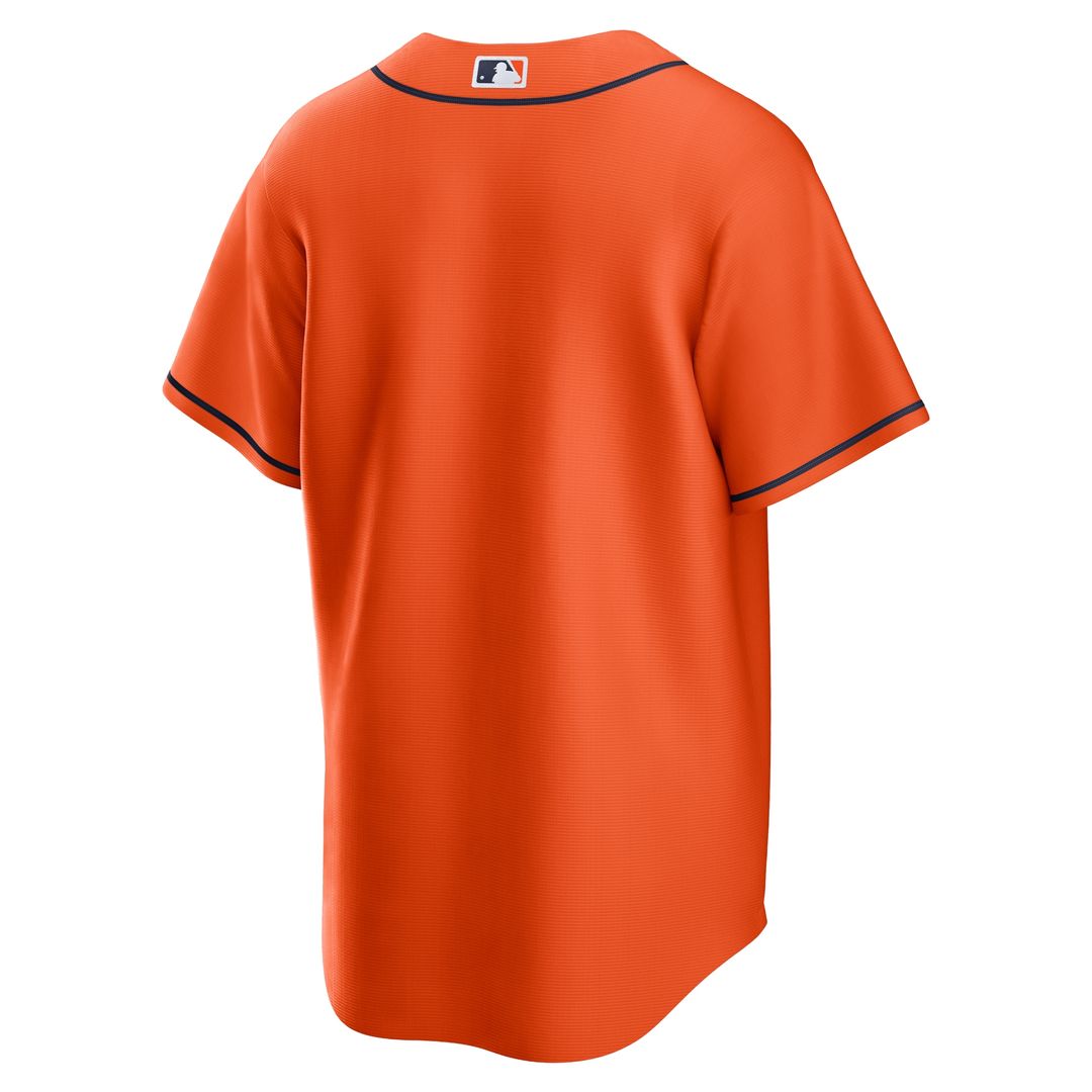 Houston Astros Nike Alternate Replica Team Jersey - Orange Team Jersey Sports Fan Apparel