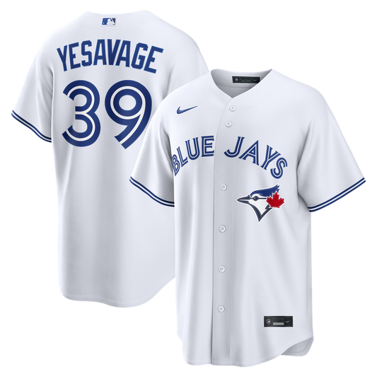 Toronto Blue Jays Trey Yesavage Nike Home Replica Jersey - White Team Jersey Sports Fan Apparel
