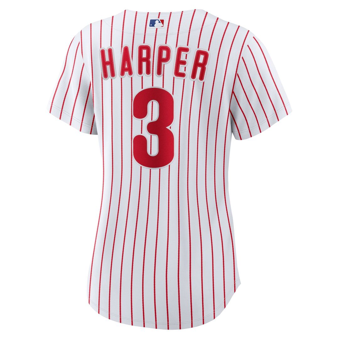 Philadelphia Phillies Bryce Harper Nike Women's Home Replica Player Jersey - White Team Jersey Sports Fan Apparel