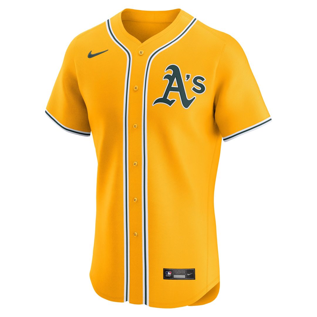Athletics Nike Home Elite Jersey - White Team Jersey Sports Fan Apparel
