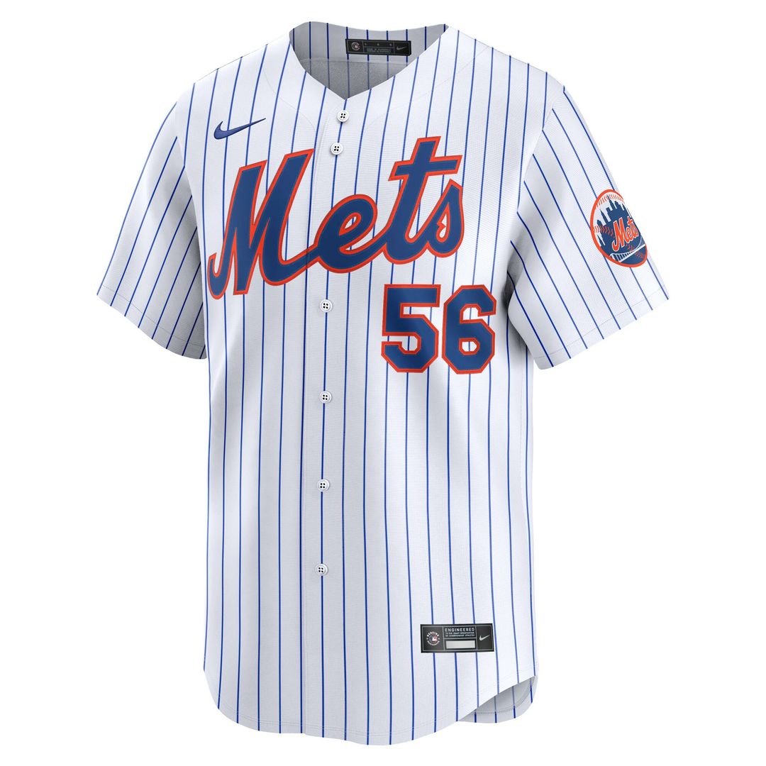 New York Mets Ryan Helsley Nike Home Limited Player Jersey - White Team Jersey Sports Fan Apparel