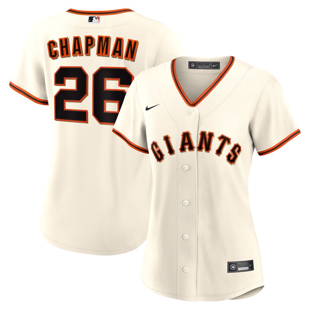 San Francisco Giants Matt Chapman Nike Women's Home Replica Jersey - Cream Team Jersey Sports Fan Apparel