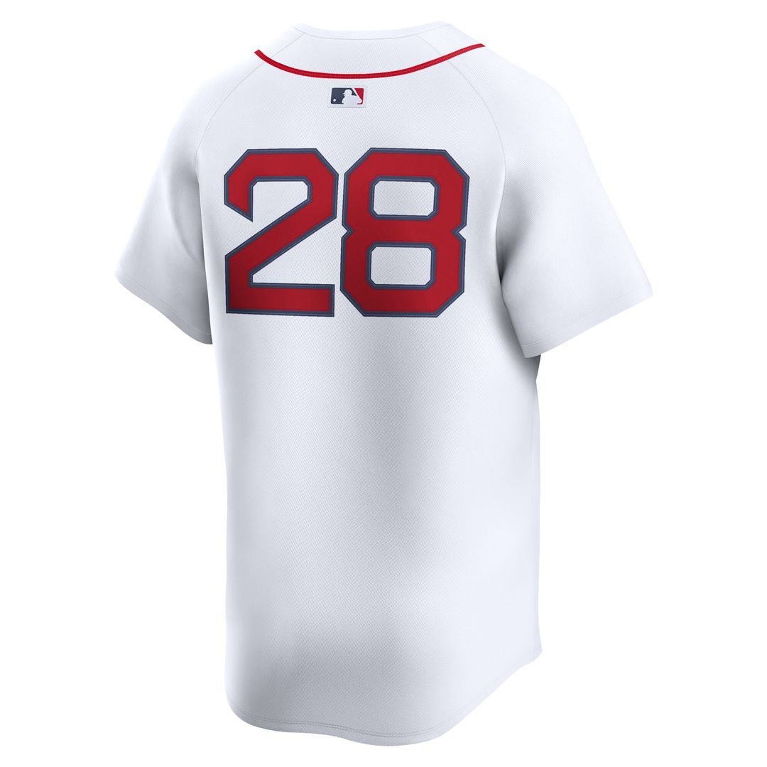 Boston Red Sox Kristian Campbell Nike Home Limited Jersey - White Team Jersey Sports Fan Apparel