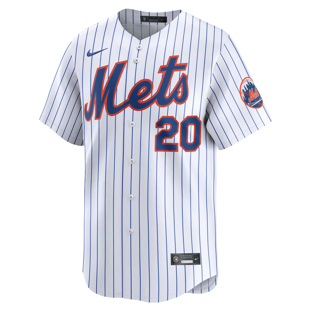 New York Mets Pete Alonso Nike Home Limited Jersey - White Team Jersey Sports Fan Apparel