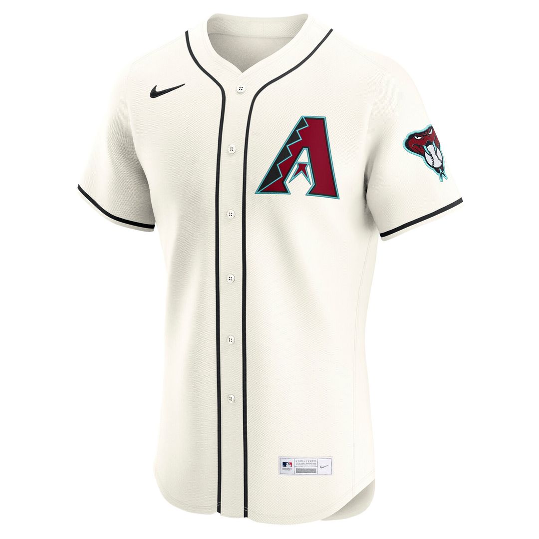 Arizona Diamondbacks Lourdes Gurriel Jr. Nike Home Elite Jersey - Cream Team Jersey Sports Fan Apparel