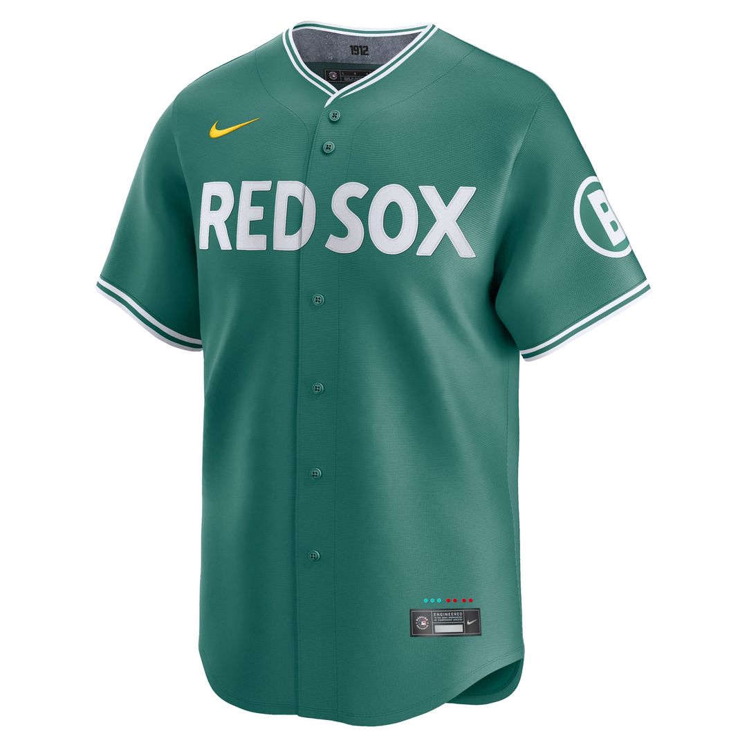 Boston Red Sox Nike City Connect Limited Jersey - Green Team Jersey Sports Fan Apparel