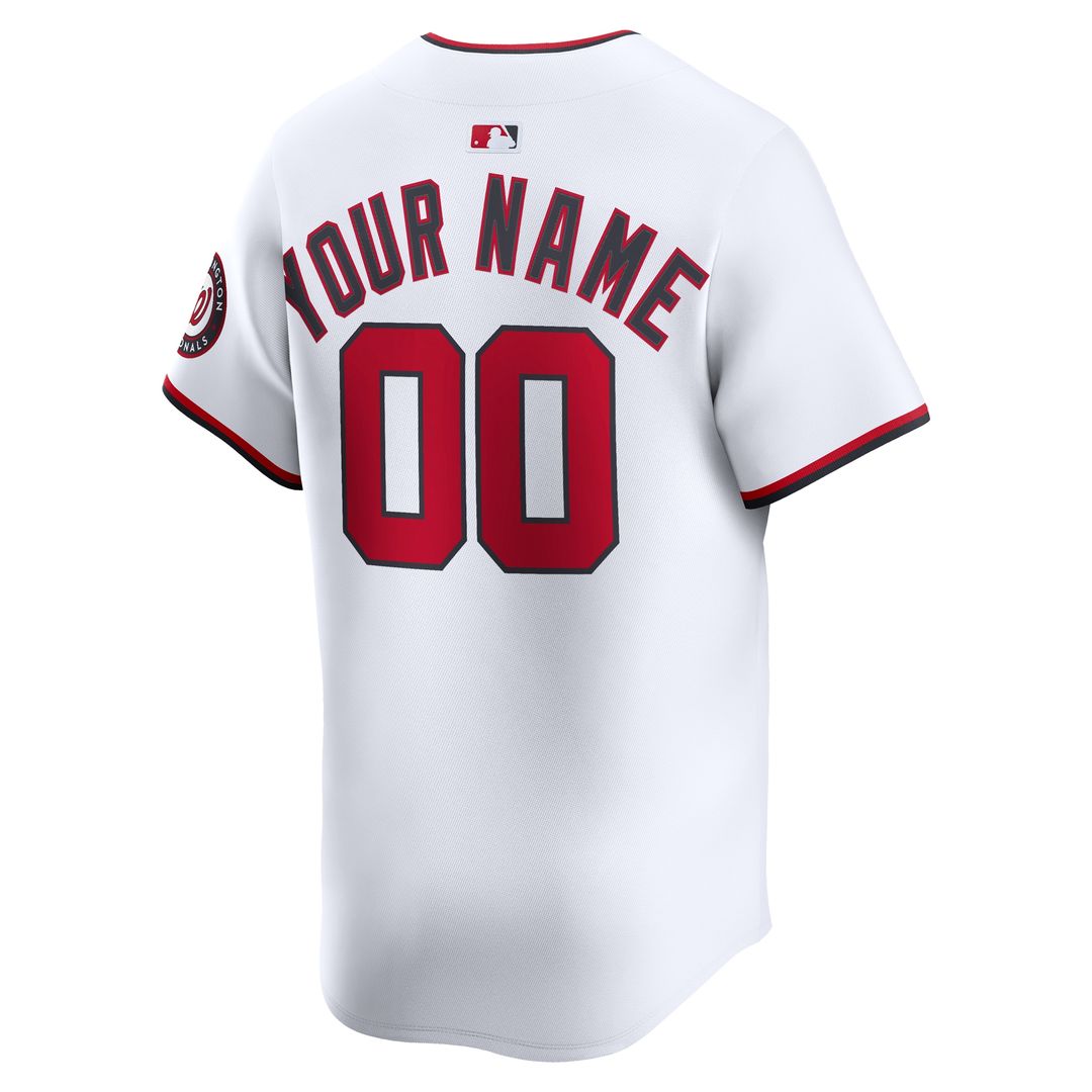 Washington Nationals Nike Alternate Limited Custom Jersey - Navy Team Jersey Sports Fan Apparel