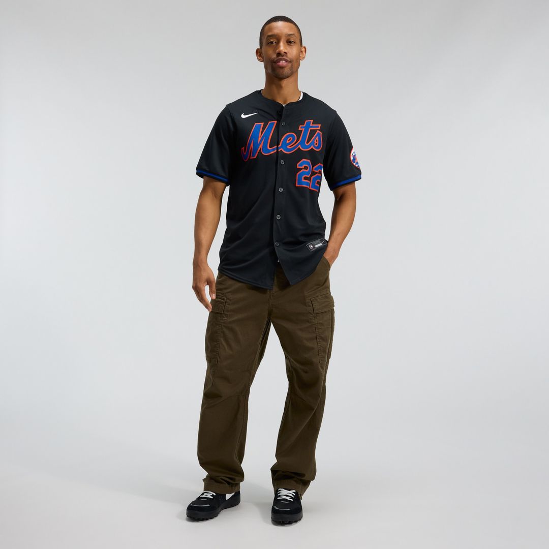 New York Mets Juan Soto Nike Alternate Limited Player Jersey - Black Team Jersey Sports Fan Apparel