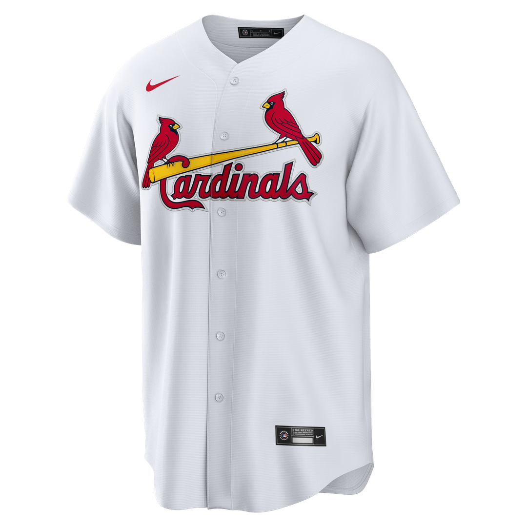 St. Louis Cardinals José Fermín Nike Home Replica Jersey - White Team Jersey Sports Fan Apparel
