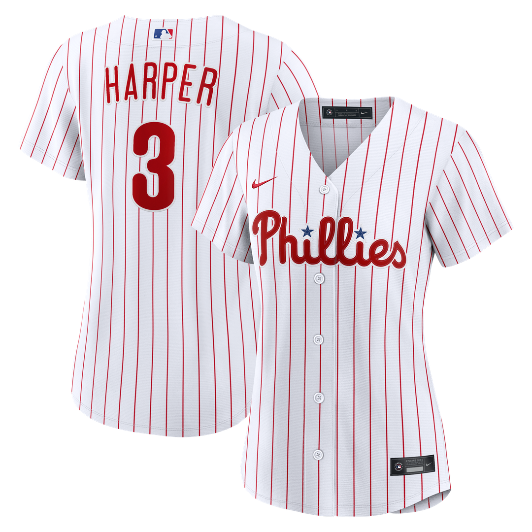 Philadelphia Phillies Bryce Harper Nike Women's Alternate Replica Jersey - Cream Team Jersey Sports Fan Apparel