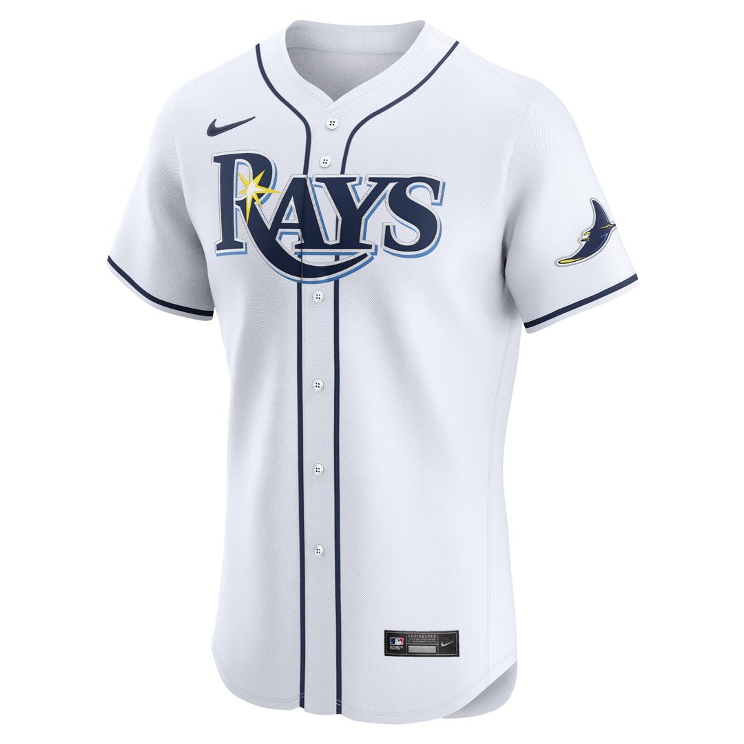 Tampa Bay Rays Yandy Diaz Nike Home Elite Player Jersey - White Team Jersey Sports Fan Apparel