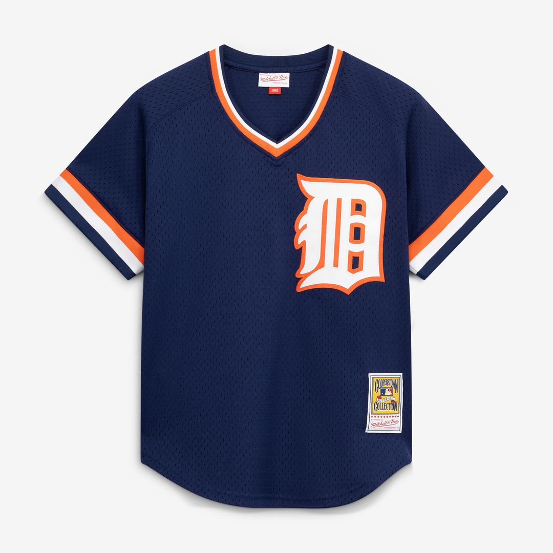 Detroit Tigers Kirk Gibson Mitchell & Ness Authentic Batting Practice Jersey - Navy Team Jersey Sports Fan Apparel