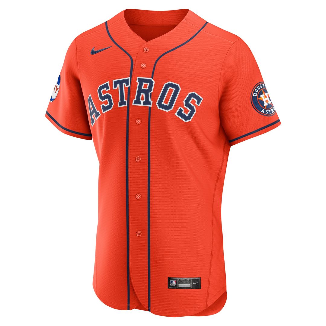 Houston Astros Nike Alternate 2 Authentic Jersey - Navy Team Jersey Sports Fan Apparel