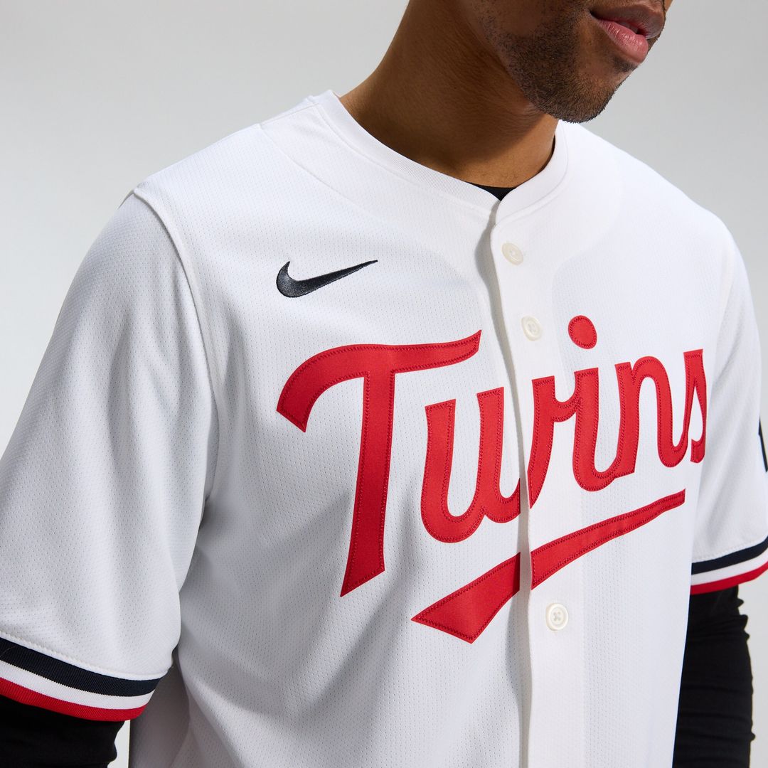 Minnesota Twins Nike Home Limited Jersey - White Team Jersey Sports Fan Apparel