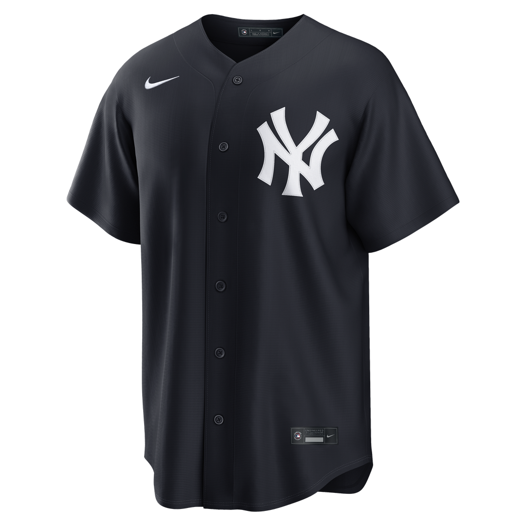 New York Yankees Nike Alternate Replica Jersey - Navy Team Jersey Sports Fan Apparel