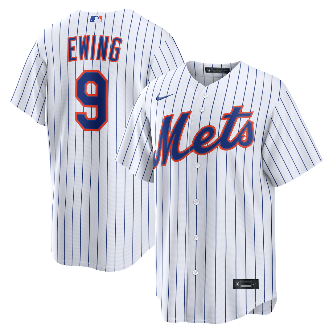 New York Mets AJ Ewing Nike Home Replica Jersey - White Team Jersey Sports Fan Apparel