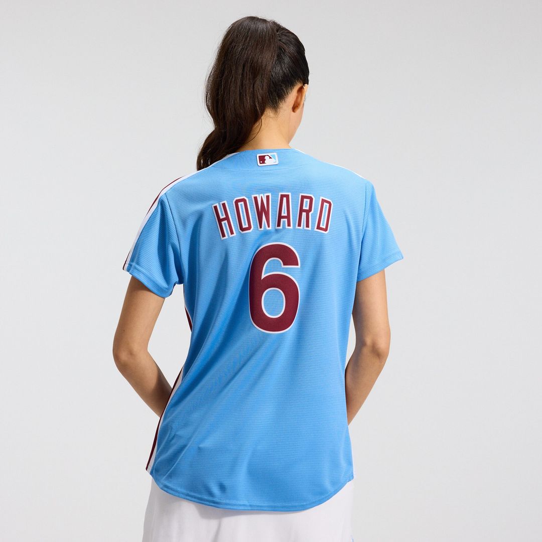 Philadelphia Phillies Ryan Howard Nike Women's Replica Jersey - Light Blue Team Jersey Sports Fan Apparel