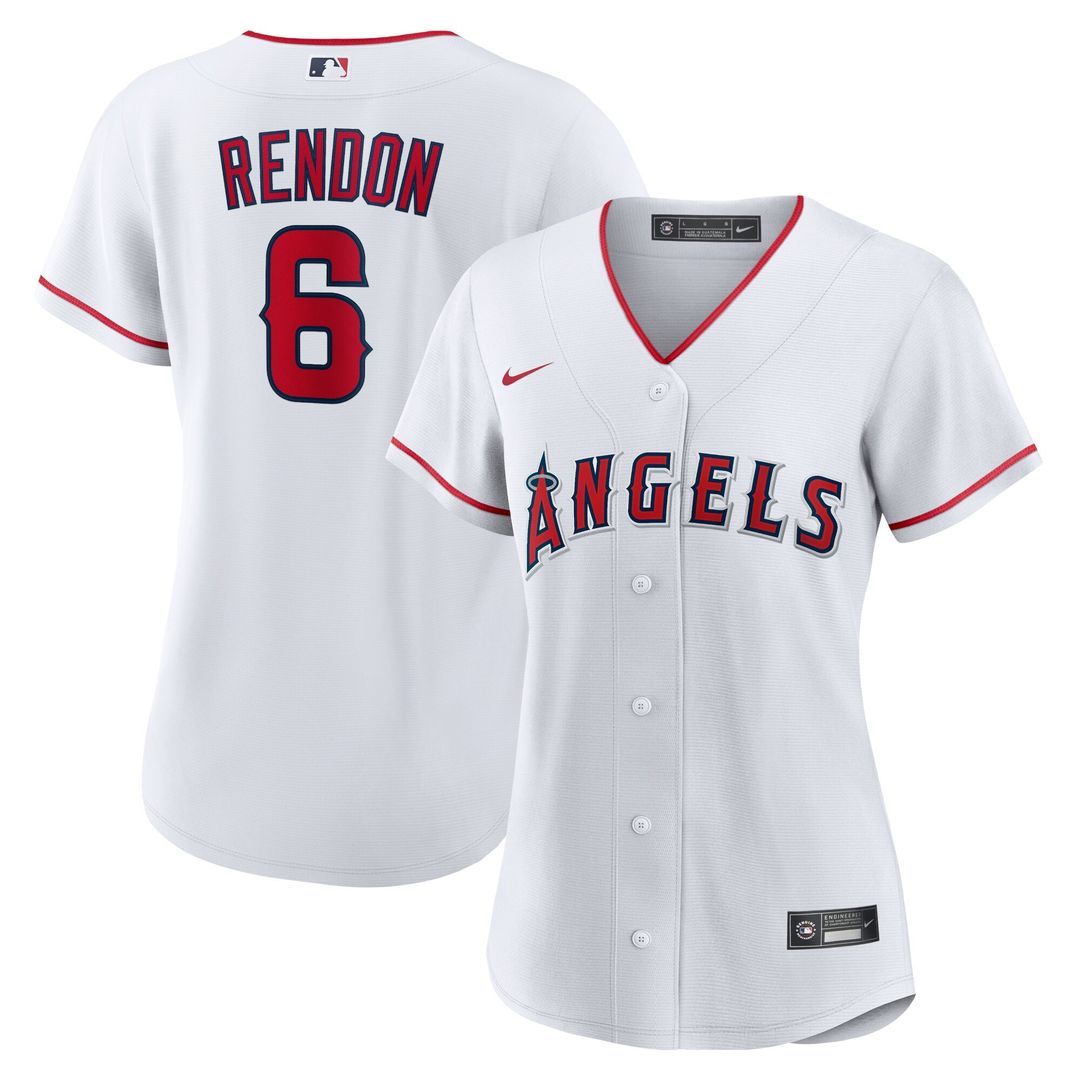 Los Angeles Angels Anthony Rendon Nike Women's Home Replica Player Jersey - White Team Jersey Sports Fan Apparel