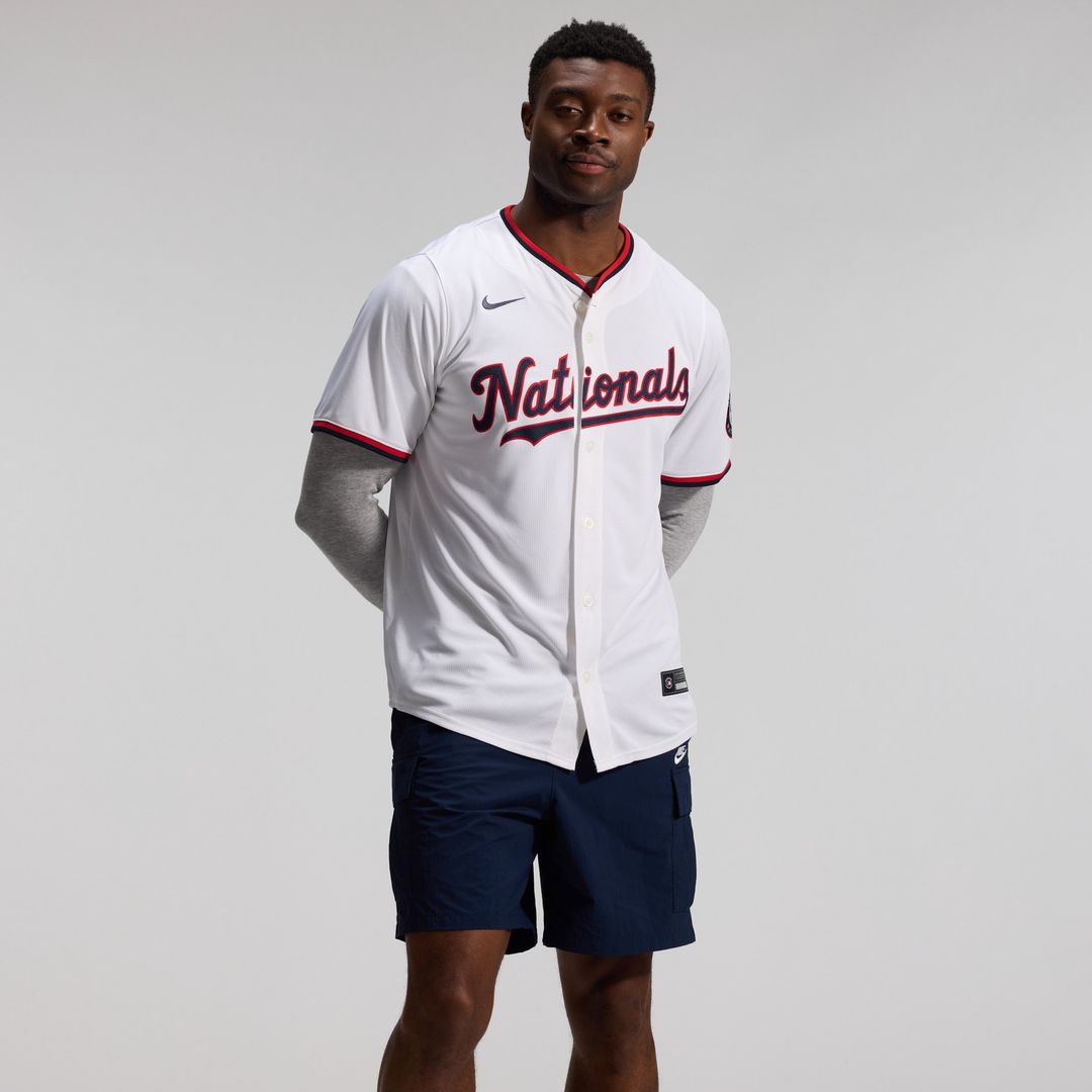 Washington Nationals Nike Home Limited Jersey - White Team Jersey Sports Fan Apparel