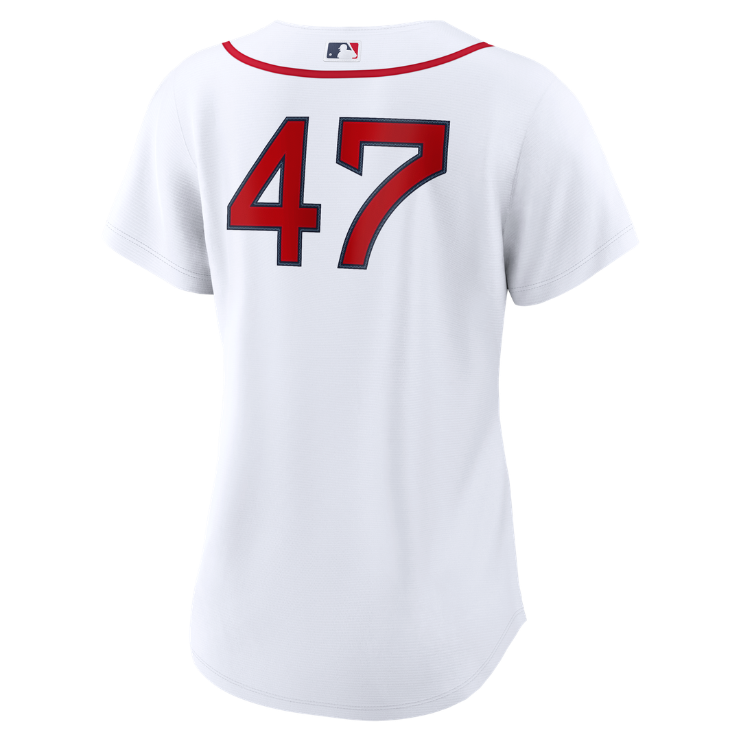 Boston Red Sox Jovani Moran Nike Women's Home Replica Jersey - White Team Jersey Sports Fan Apparel