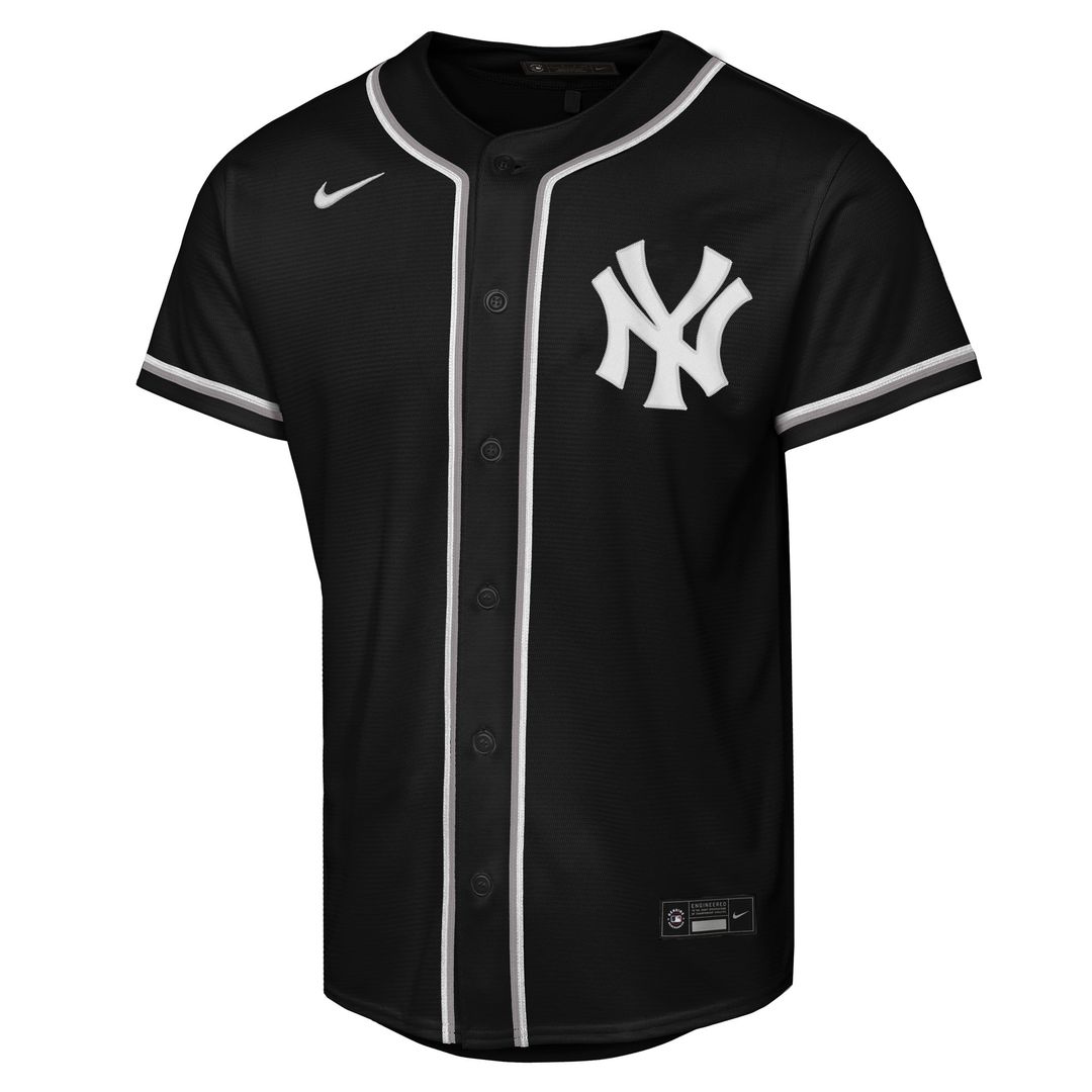 New York Yankees Aaron Judge Nike Youth Fashion Replica Player Jersey - Black Team Jersey Sports Fan Apparel