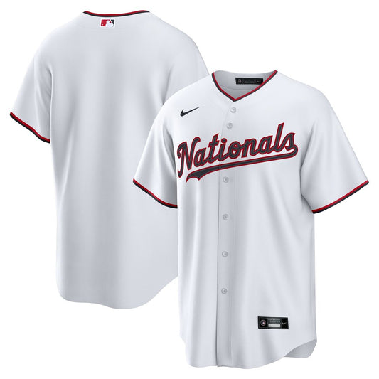 Washington Nationals Nike Home Replica Jersey - White Team Jersey Sports Fan Apparel