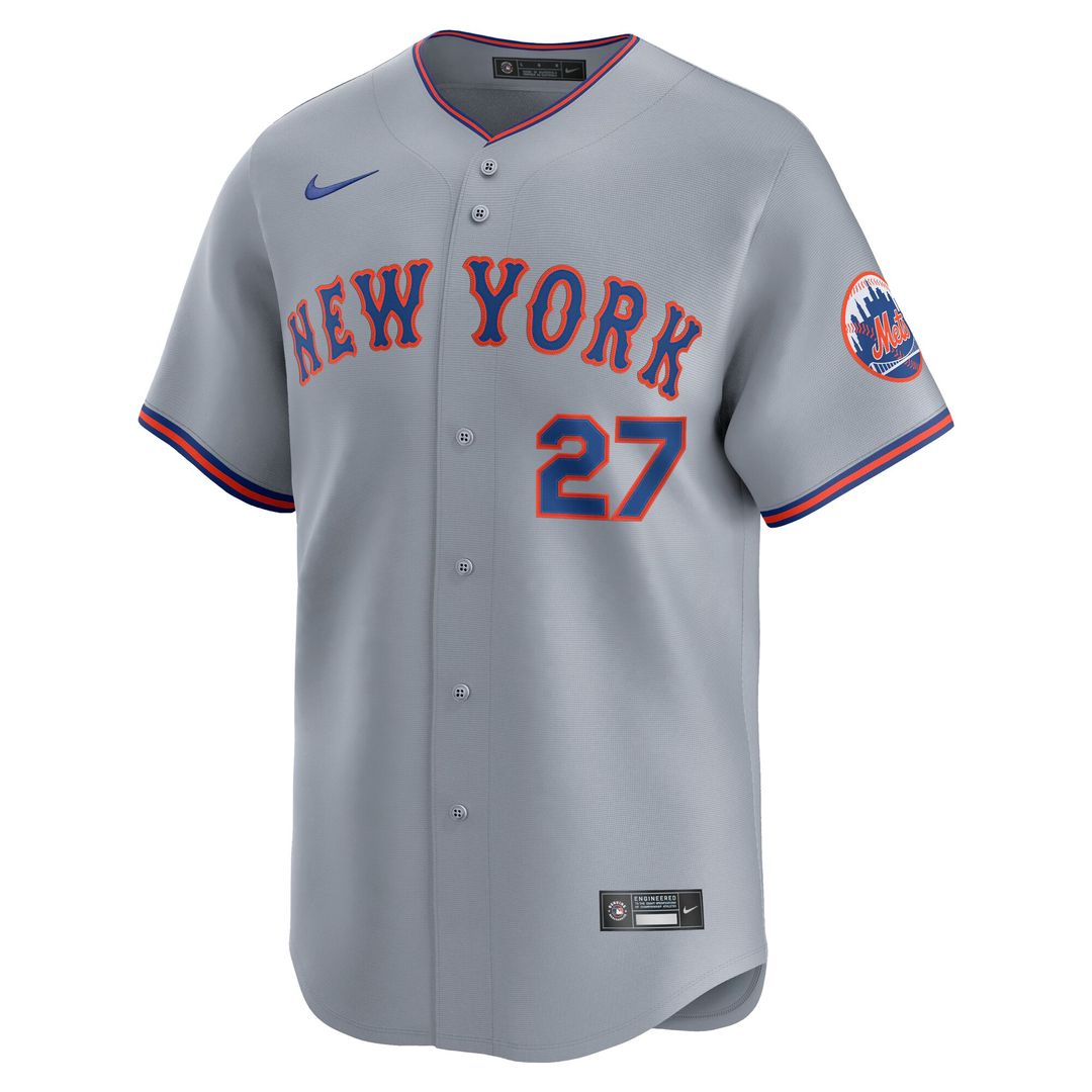 New York Mets Mark Vientos Nike All - Star Limited Jersey - Gray Team Jersey Sports Fan Apparel