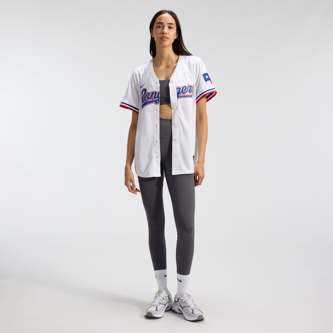 Texas Rangers Nike Women's Home Limited Jersey - White Team Jersey Sports Fan Apparel
