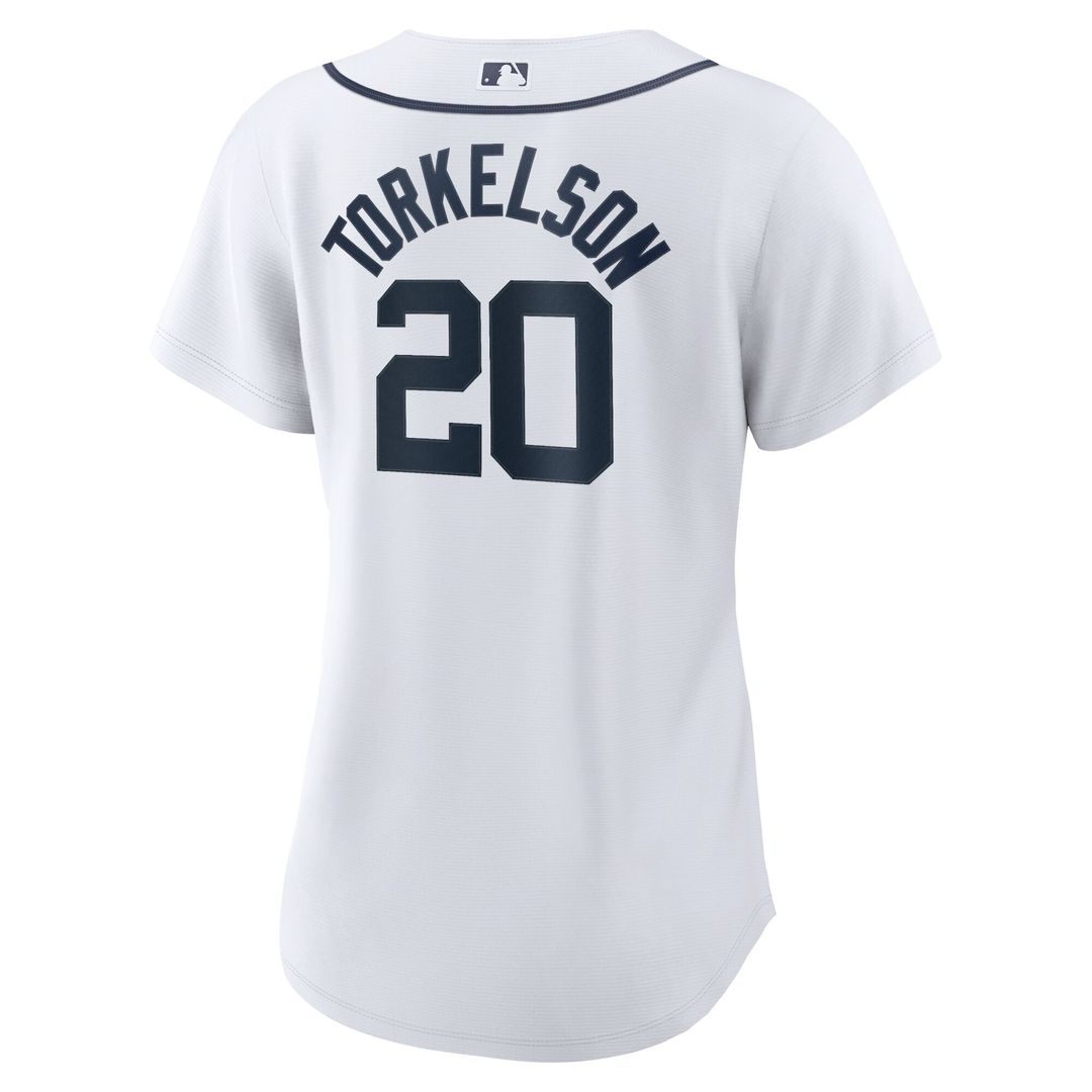 Detroit Tigers Spencer Torkelson Nike Women's Home Replica Player Jersey - White Team Jersey Sports Fan Apparel