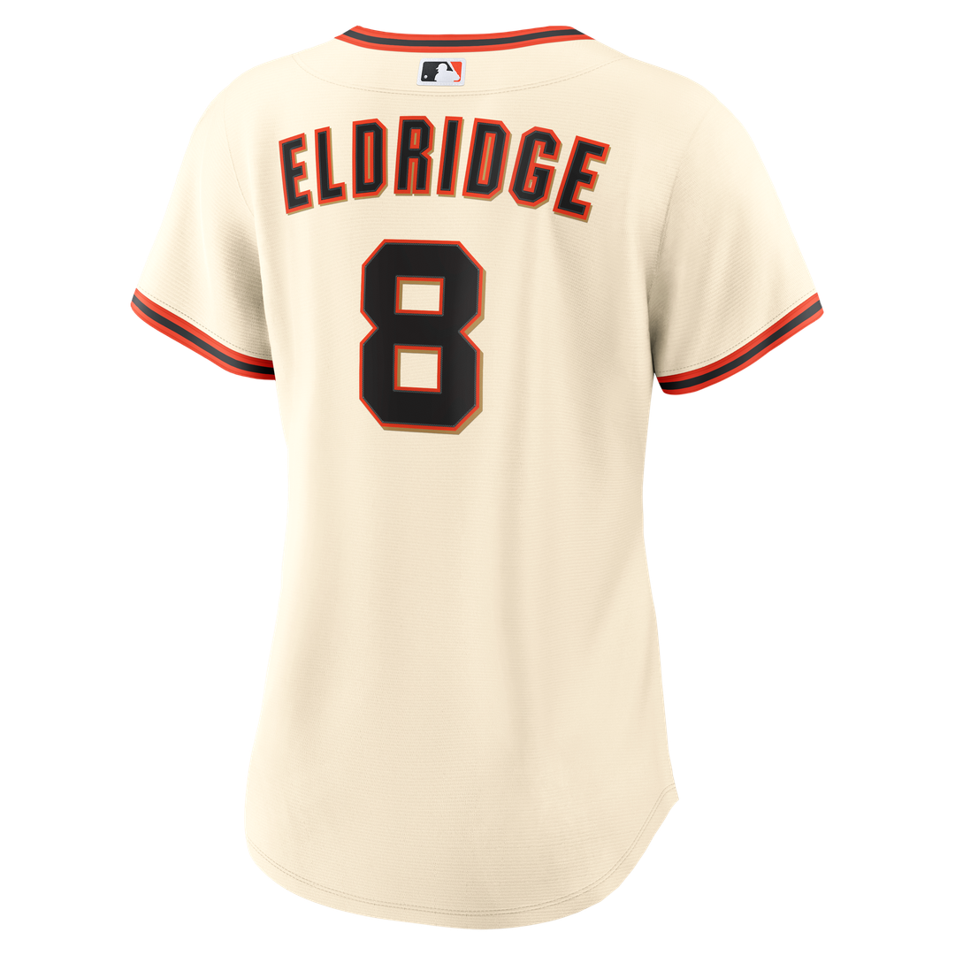 San Francisco Giants Bryce Eldridge Nike Women's Home Replica Jersey - Cream Team Jersey Sports Fan Apparel