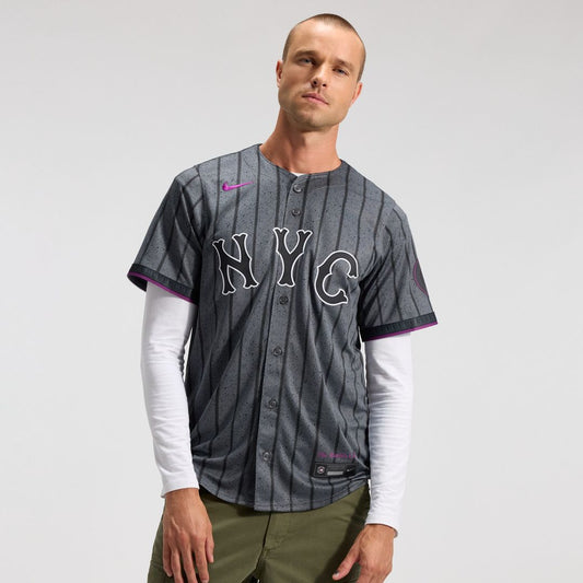 New York Mets Nike City Connect Limited Jersey - Gray Team Jersey Sports Fan Apparel