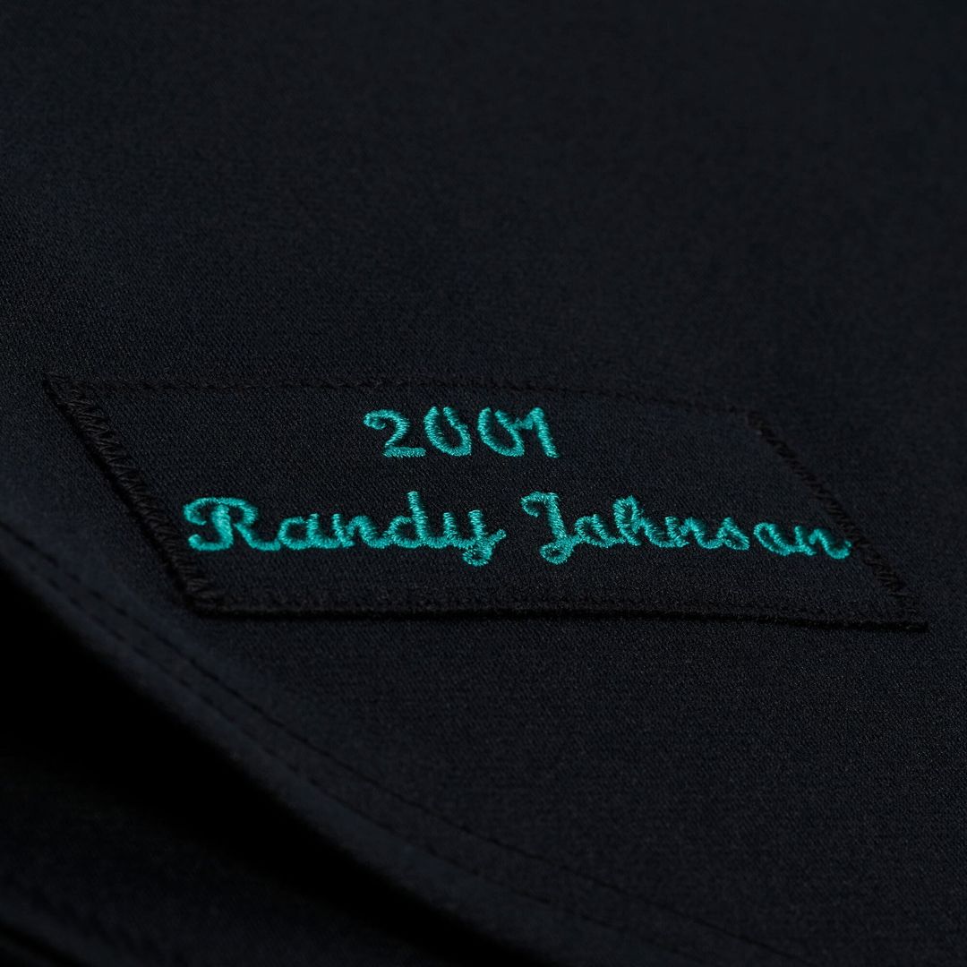 Arizona Diamondbacks Randy Johnson Mitchell & Ness 2001 Authentic Jersey - Black Team Jersey Sports Fan Apparel