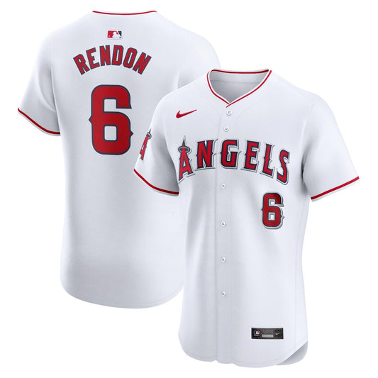 Los Angeles Angels Anthony Rendon Nike Home Elite Player Jersey - White Team Jersey Sports Fan Apparel
