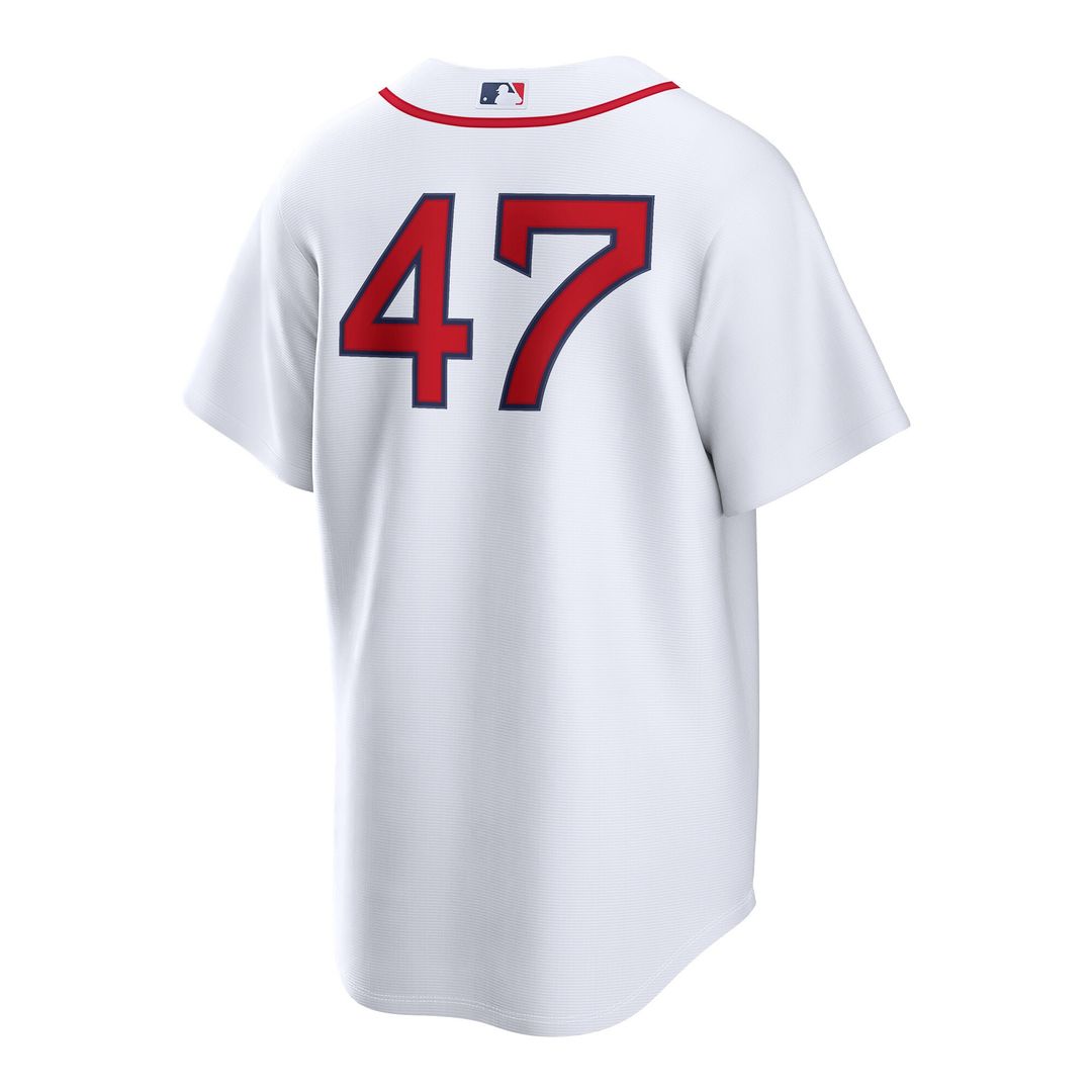Boston Red Sox Jovani Moran Nike Home Replica Jersey - White Team Jersey Sports Fan Apparel