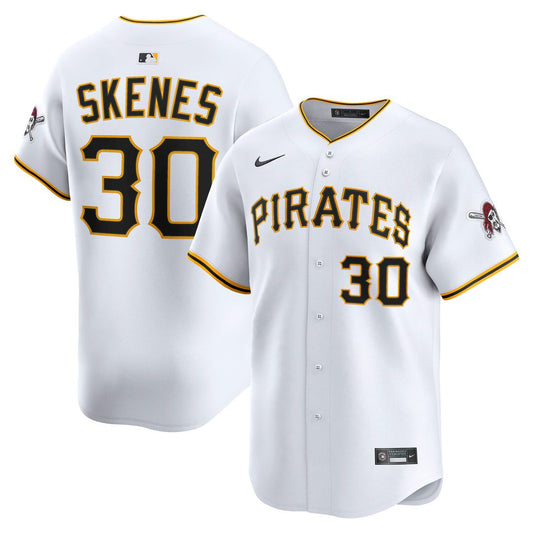 Pittsburgh Pirates Paul Skenes Nike Home Limited Player Jersey - White Team Jersey Sports Fan Apparel