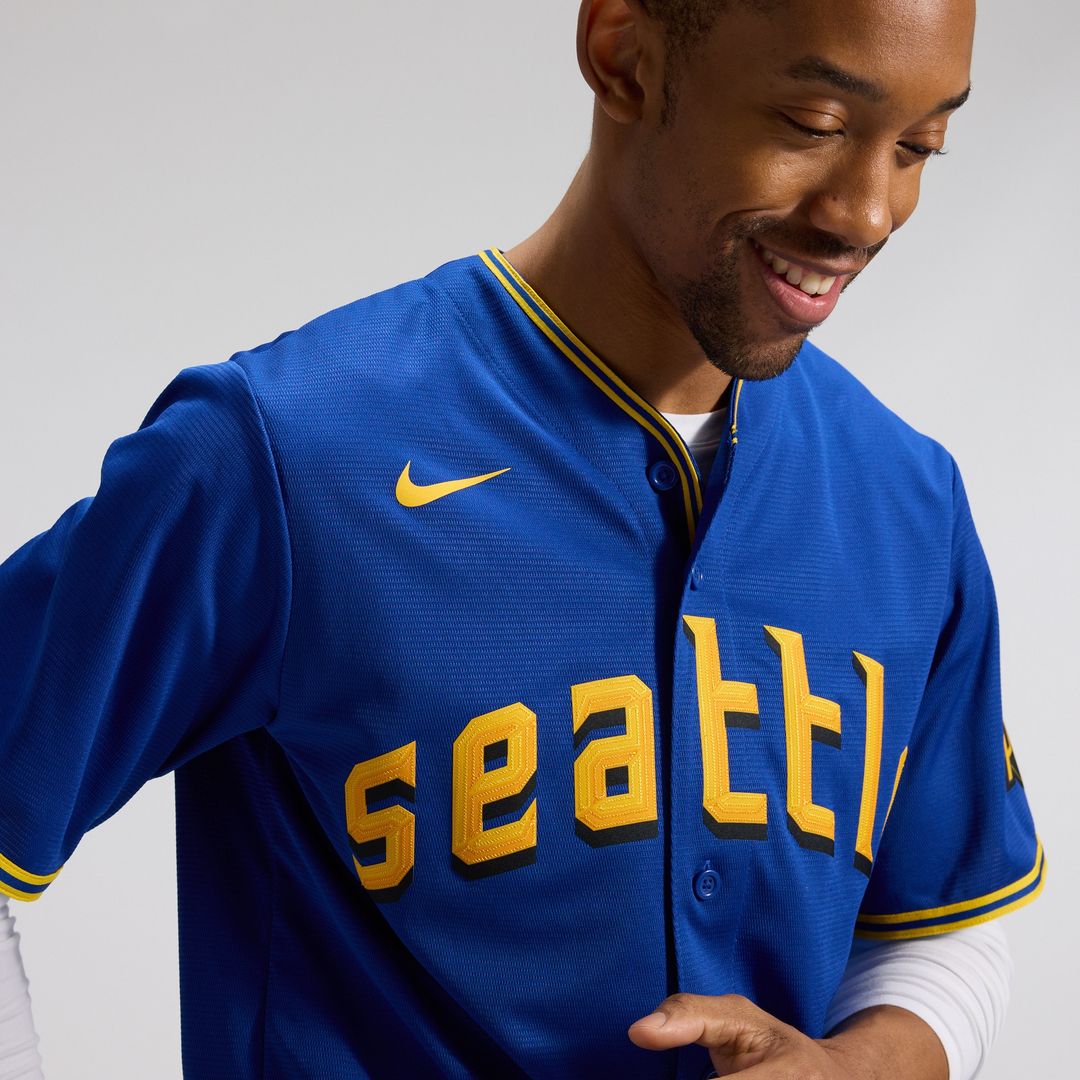 Seattle Mariners Nike City Connect Replica Jersey - Royal Team Jersey Sports Fan Apparel