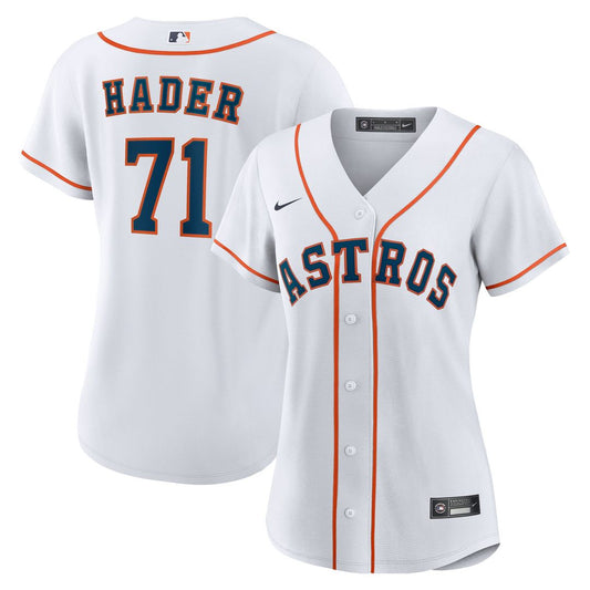 Houston Astros Josh Hader Nike Women's Home Replica Jersey - White Team Jersey Sports Fan Apparel