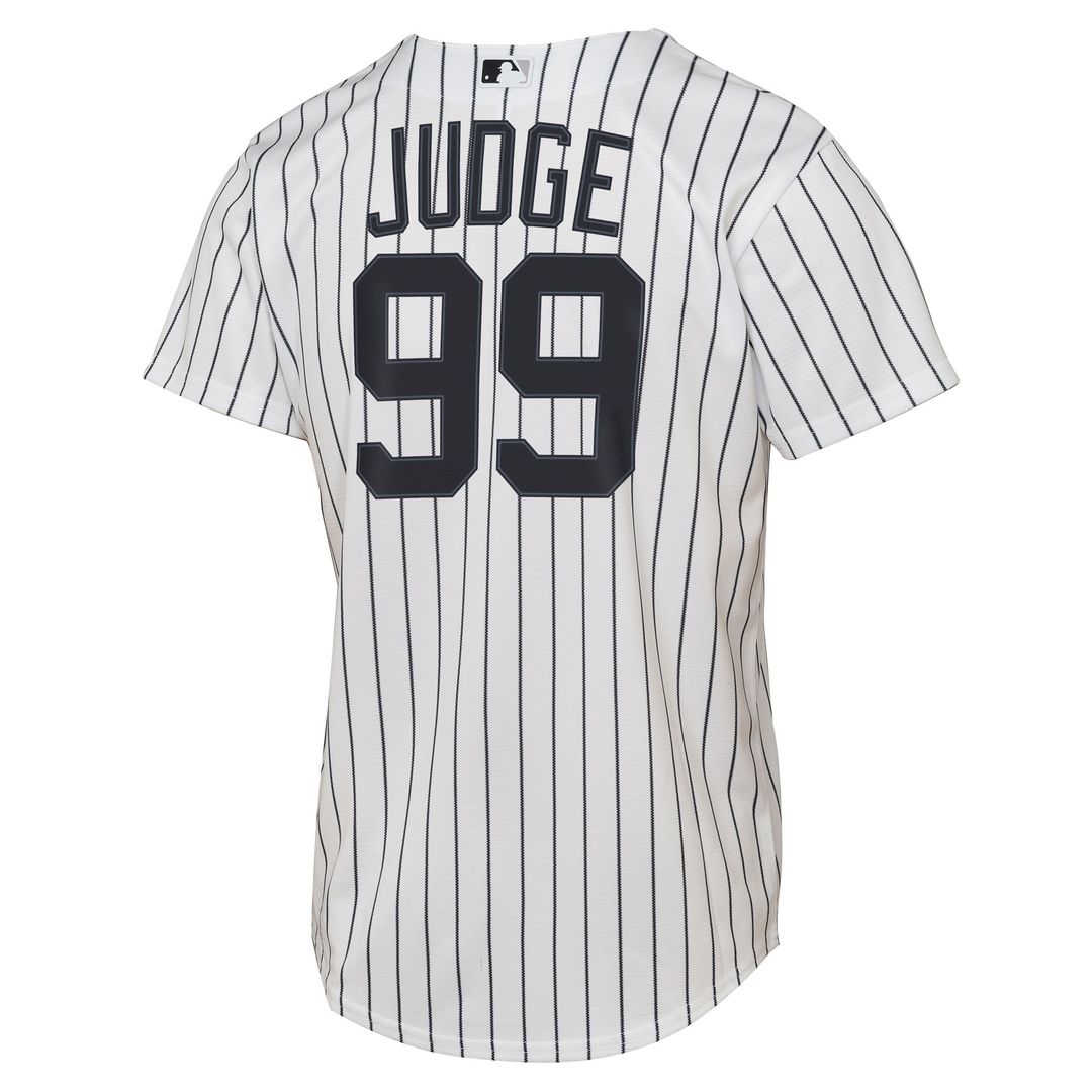 New York Yankees Aaron Judge Nike Youth Home Replica Player Jersey - White Team Jersey Sports Fan Apparel